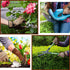 Leather Work Gloves for Men or Women, Large Gardening, Welding, Construction, Durable Cowhide