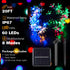 60 8 ANJAYLIA LED Solar Flower String Lights Outdoor Waterproof, Cherry Blossom Lights with Modes, Solar Powered