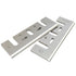 FOXBC 3-1/4 Inch Tungsten-Carbide Planer Blades Replacement - Compatible with Makita, DeWalt, Bosch, Ryobi, 2 Sets