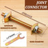 Countertop Fasteners Connector 5/16" x 3-1/2" Butcher Block Hardware Table Connector Furniture Joint Connector Drawbolt Flip Connector Table Bed Breadboard Connecting Kit(12 Set)