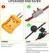 Power Wheel Adapter for Dewalt 20V Battery Series with Fuse, Switch & Wire Terminal, 3Pcs 30A Fuse, 12 AWG Wire Battery Converter Connector DIY for RC Toys, Robotics, Truck and Work Lights (1)