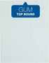TOPS Cross Section Pad, 1 Pad, 4 Squares/Inch, Quadrille Rule, Letter Size, White, 50 Sheets