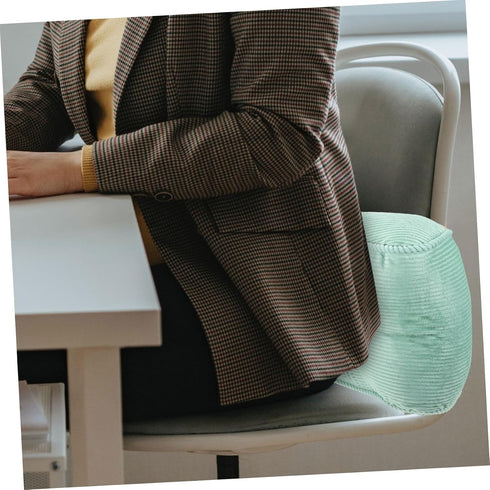Wedge Lumbar Support Pillow - Multi-Functional Cushion for Home Chairs