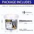 Metal Roofing Screws 10 x 1-1/2 inch, Hex Head Sheet Metal Roof Screw with EPDM Washer (250Pcs)
