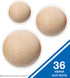 Schoolgirl Style Simply Safari 36-Piece Wooden Bead Bulletin Board Cutouts, Boho Beads Classroom Cutouts, Light Wood Grain Cutouts for Bulletin Board, White Board, Cork Board, and Boho Classroom Décor by Schoolgirl Style
