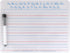 Pacon Handwriting Whiteboard Dry Erase Set, 2-Sided, Ruled/Plain, with Marker/Eraser, 9" x 12", 5 Sets