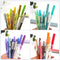 WRITECH Journaling Kit, Gel Ink Pens, Retractable Highlighters, Dual Tip Brush Pens, 9 Count with Pen Bag