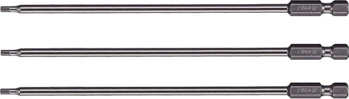 VEGA 5/32" Hex Power Bits, Professional Grade ¼ Inch Hex Shank, 5/32", 6 Inch Power Bits, Pack of 3