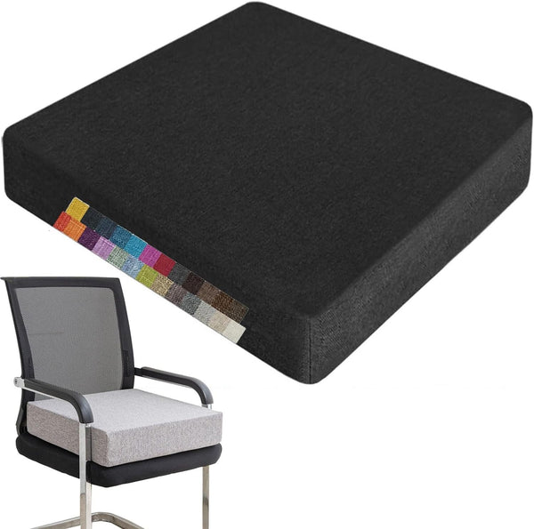 Generic Kitchen Chair Cushions 50x50x10cm Cushions for Outdoor & Indoor Chairs, High-Density Foam,