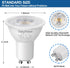 Dimmable GU10 LED Bulbs 7W (50W-60W-75W Equivalent), 38 120V 650Lm Day White 5000K, 8 Pack for Indoor Recessed Lighting