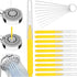 Gatuida Shower Head Cleaner, Small Gaps Hole Anti-Clogging Brush, Shower Nozzle Clog Removal Picks, 20PCS