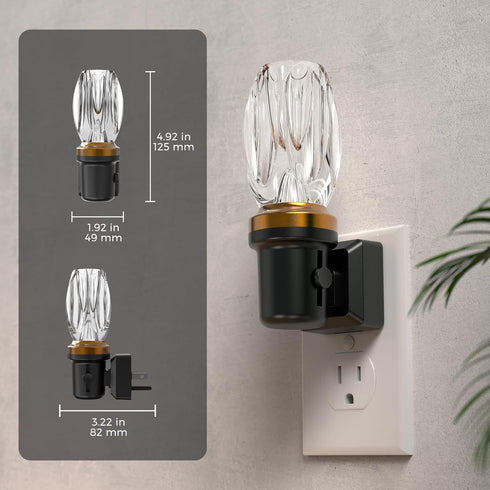 Dimmable 3000K 100LM Hallway,1Pack L LOHAS LED Night Light, Night Lights Plug into Wall, Automatic Nightlights Plug