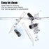 4pcs 1ml Dropper, Eye Dropper Glass with Measurements, Bent & Straight Tip, Liquid Accurate Dropper with Brush