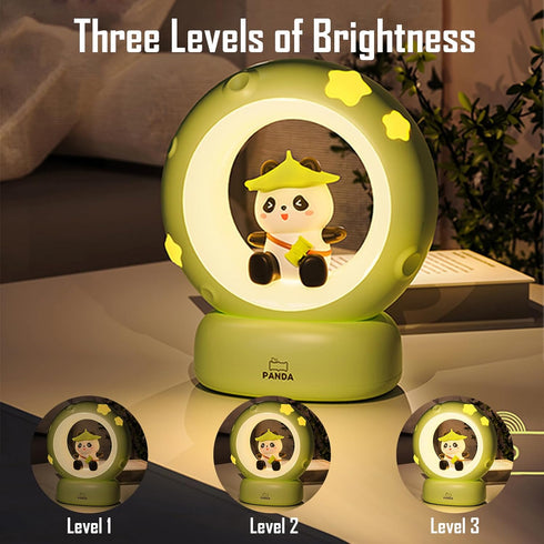 kvppvt 3 Cloud and Bunny Rechargeable Night Light, Safe Soft Silicone Material, Brightness Levels, Tap Control, Warm