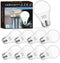 Cotanic 8 Pack Ceiling Fan Light Bulb, 5000K Daylight, E26 Base A15 LED, 60W Equivalent, 600lm, Non-Dimmable
