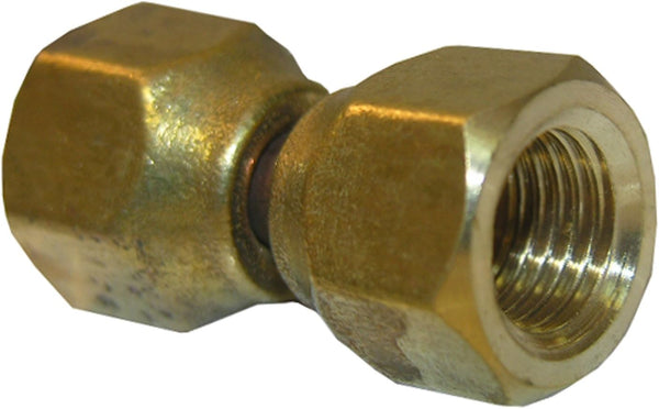 LASCO 1/4-Inch Female Flare Swivel Brass Adapter, 17-5911