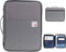 BTSKY New Universal A4 Document Bags Portfolio Organizer - Waterproof Travel Gear Organizer for iPads, Notebooks