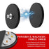 4Pcs 100LBS M6 Thaibear Rubber Coated Magnets, Rubber Coated Neodymium Magnets with Magnetic Assembly Base