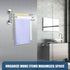 3-Arm Magnetic Swivel Towel Rack, Stainless Steel Towel Bar, Magnetic Paper Towel Holder for Fridge,Magnetic Towel