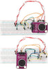 6 Pieces Electret Microphone Amplifier Module MAX4466 - Adjustable Gain Blue Breakout Board