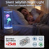Dimind 7 Jellyfish Lamp Color Changing Effect Dancing Jelly Fish Toy Aquarium Night Light with Adapter Wave Projection