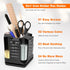 Coin Counter Coin Sorter, Creative 2 in-1 Desk Organizer, 360° Rotatable Coin Sorter & Pen Holder