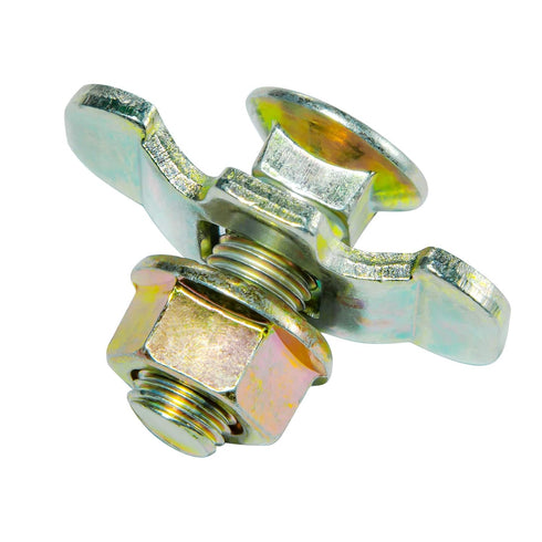 L Track Fittings Accessories, Bolts Threaded Double Stud Lug 10 Pack