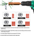 Wire Twisting Tool for Electrical Power Drill, 3 Way/5 Way Wire Stripping Tool for 6-10 AWG Wire