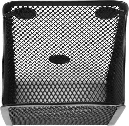 Magnetic Pencil Holder, Mesh Stainless Steel Pen Basket, Metal Storage Organizer for Writing Utensils, Home, Office,