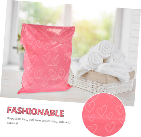 100pcs Packaging Gogogmee Pink Menstrual Bags Self Sealing Sanitary Pouches for Women Disposal Bags Strong Adhesive