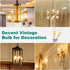 E12 Bulb 60 2700K, 4W E12 Bulb Dimmable, 550lm, Pack 6 DiCUNO Candelabra Watt Equivalent, Warm White LED Type B LED