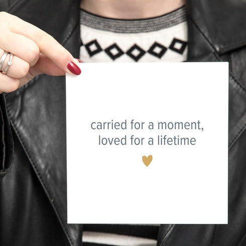 TEEMI -Miscarriage Bereavement Card Memorial Bereavement Sympathy card Miscarriage Baby Loss Keepsake Gift card