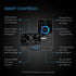AC Infinity UIS Control Plug - Socket Adapter to Connect UIS Smart Controllers to Outlet Devices