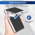 Business Card Holder with Ultra Slim Design, Premium PU Leather Case for Women/Men, Magnetic Closure