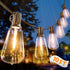 SOLROS STUDIO 10FT Outdoor String Lights - LED Waterproof Patio Lights with Shatterproof ST38