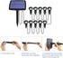 SH-RuiDu 10 Solar Pathway Ground Lights LED Solar String Ground Lights Solar Powered Inground Lights for Garden Lawn