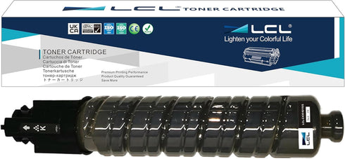 LCL Compatible Toner Cartridge Replacement for Ricoh 821105 821070, High Yield C430 C431DN (1-Pack Black)