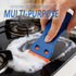 Karebeen 2 100 Pcs Razor Blade Scraper Tool with Pcs Blades, Plastic Window Glass Scraper, Adhesive Remover