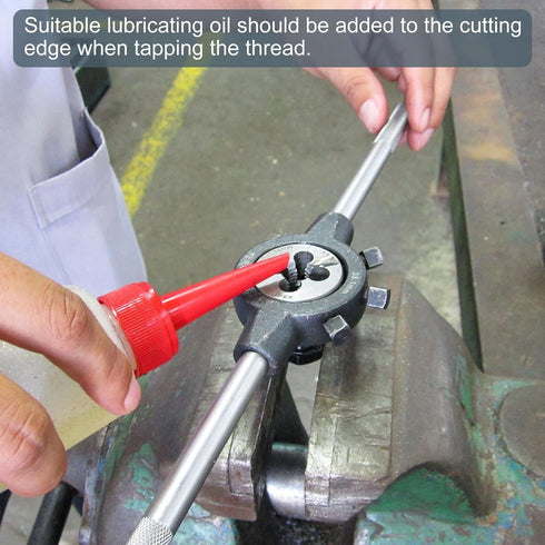 uxcell Metric M5 x 0.8 Thread Round Threading Dies, High Speed Steel (HSS) Screw Cutting Die Repair Tool