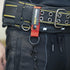 MELOTOUGH Tape Thong for Tool Belt Waist Electricians Tape Holder Chain with Keyring and Trigger Snap Hook (1 PACK)