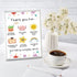 YiKaLus Cute Thank You Card for Teachers, Great Teacher Appreciation Gifts for Men Women, Thank You for Helping Me Grow