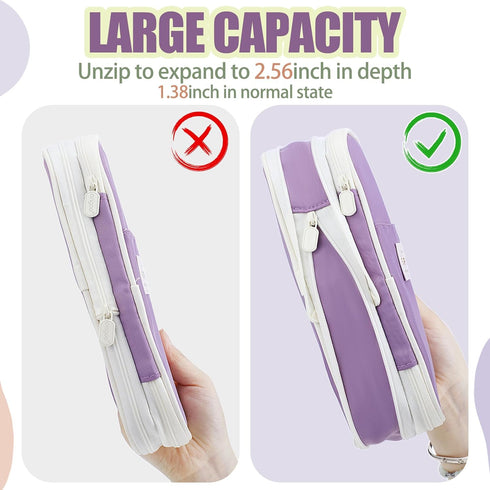 Teling 37 Pcs Aesthetic School Supplies, Includes 12 Pcs Mechanical Pencils and Cute Highlighters