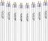 Wesome Lighting 8 Pack 12 Inch F8T5/CW LED Replacement Bulbs, 4100K Cool White, T5