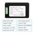 AC Voltmeter Ammeter - AC 50-300V 0-100A Digital Multimeter with Closed Current Transformer, 8 In 1