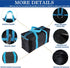 Wide Mouth Tool Bag, Heavy Duty Tote Bag for Men, High Capacity Organizer for Electricians Mechanics Carpenters (12