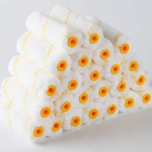 Bates Paint Roller Covers, 36 Pack, 4-Inch Covers for Small Paint Rollers, 4 Inch Paint Roller Covers