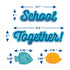 Eureka Seas The Day We Swim Together Mini Bulletin Board Set, 36 Pieces Classroom Decorations for Teachers