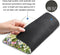 Border with Herbs and Wild Flowers Mouse Pad, Non-Slip Rubber Base for Computers, 9.5"x7.9"x0.12" Inch