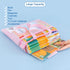 Pendancy Large Waterproof Mesh Zipper Pouch 11x13.7 in, Double Pocket File Bag with Handle for Document Storage