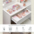 STORi SimpleSort 18-Piece Stackable Clear Drawer Organizer Set, Multi-size Trays for Makeup Vanity and Office Desk